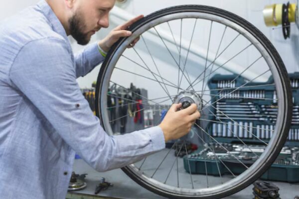 Bicycle Wheel Circle Radius NYT