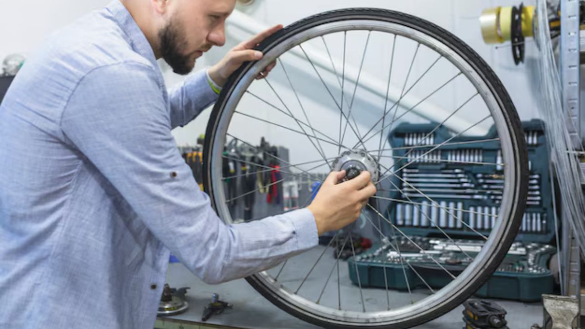 Bicycle Wheel Circle Radius NYT