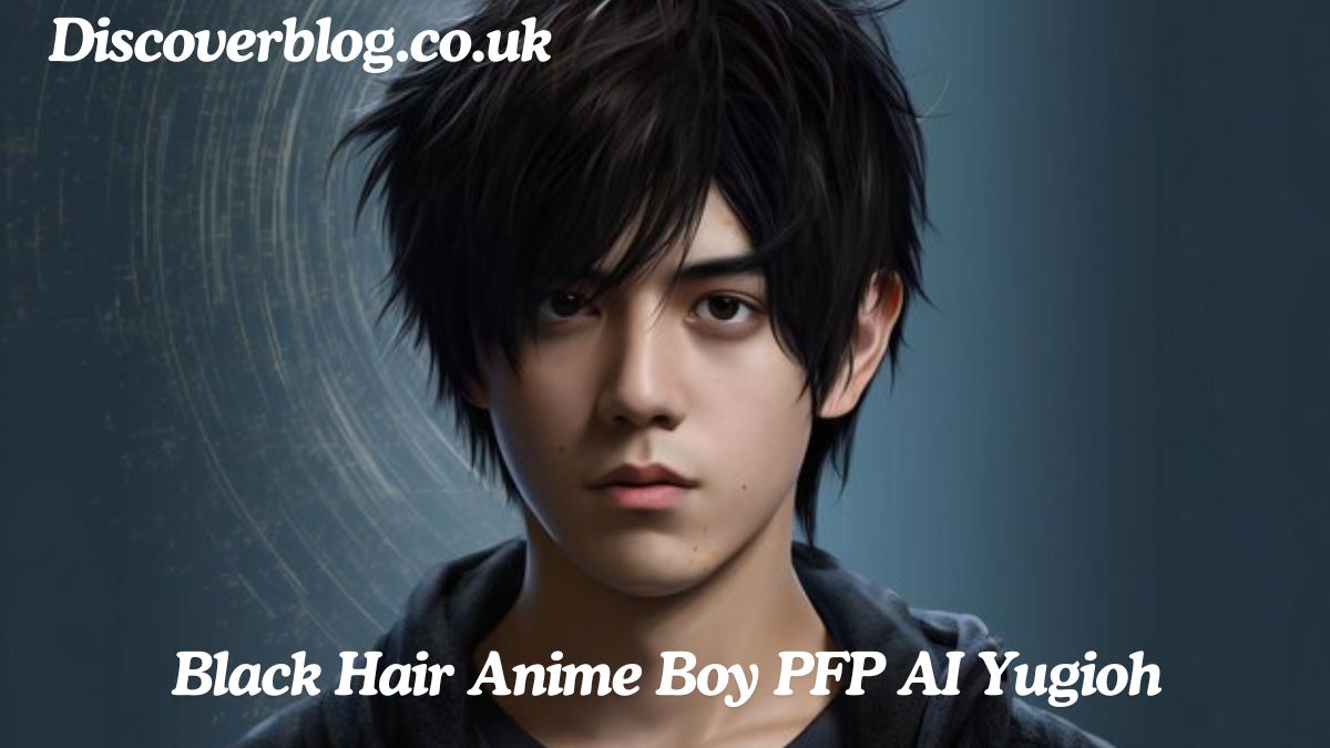 Black Hair Anime Boy PFP AI Yugioh